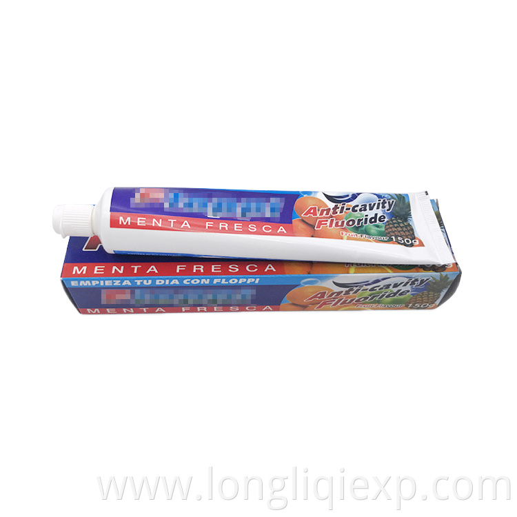 150g Deep whitening fruit flavor toothpaste for sale